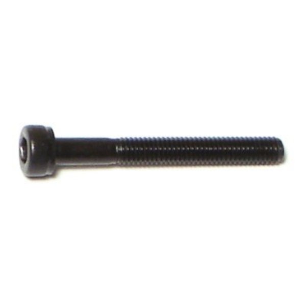 Midwest Fastener M3-0.50 Socket Head Cap Screw, Black Oxide Steel, 25 mm Length, 10 PK 71347